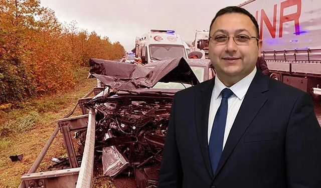 ÜSKÜDAR BELEDİYE BAŞKAN VEKİLİ TRAFİK KAZASINDA HAYATINI KAYBETTİ
