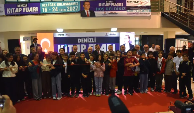 TÜYAP DENİZLİ KİTAP FUARI KAPILARINI AÇTI