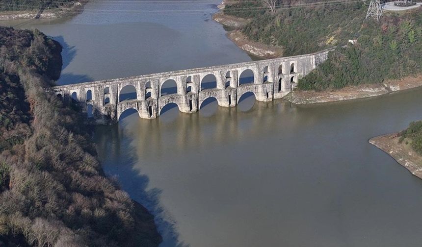 İSTANBUL'da BARAJLARIN DOLULUK ORANI YÜZDE 75'i GEÇTİ