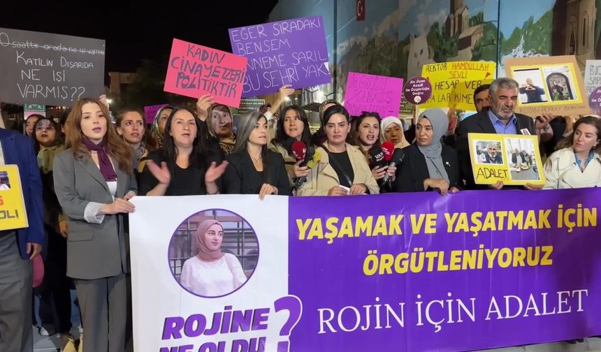 ROJİN KABAİŞ İÇİN ÖLÜM YILDÖNÜMÜNDE YÜRÜYÜŞ YAPILDI