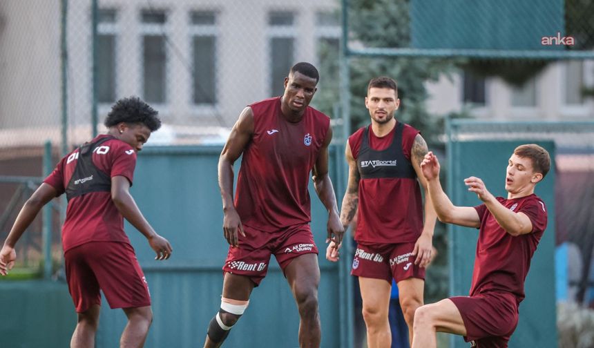 TRABZONSPOR'da FENERBAHÇE DERBİSİNE HAZIRLIK BAŞLADI