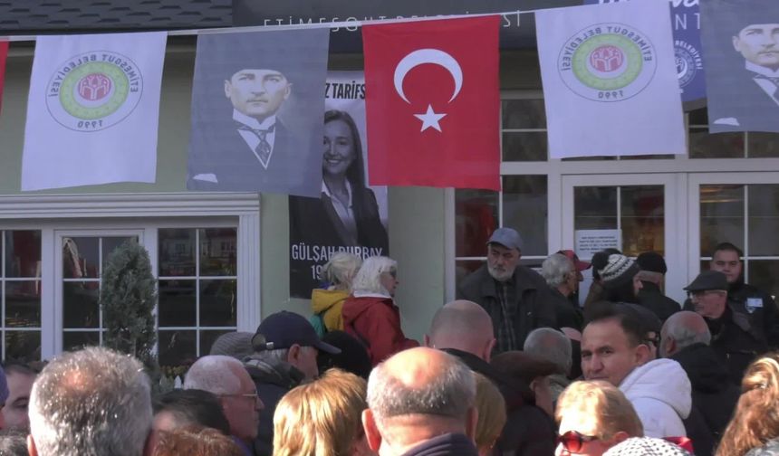 ETİMESGUT'TA GÜLŞAH DURBAY İÇİN YEMEK VE LOKMA İKRAMI