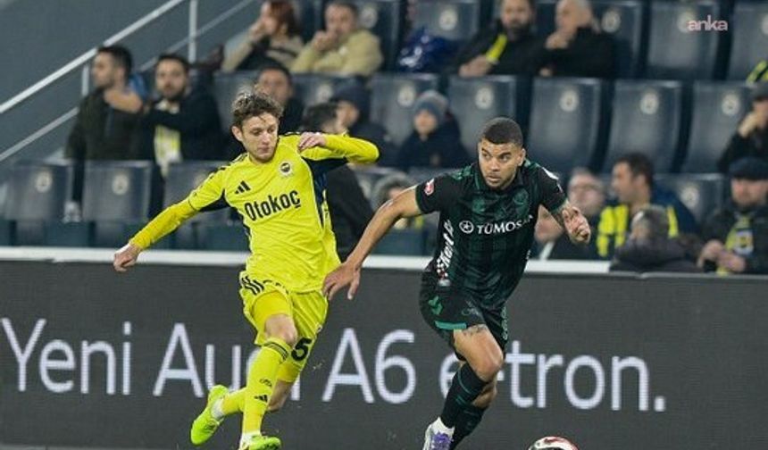 FENERBAHÇE KONYASPOR'U 4-0 MAĞLUP ETTİ