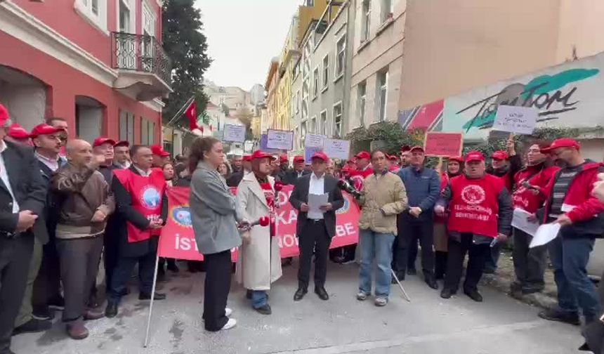 ÖZEL İTALYAN LİSESİ ÖĞRETMENLERİ: HAKKIMIZI İSTİYORUZ