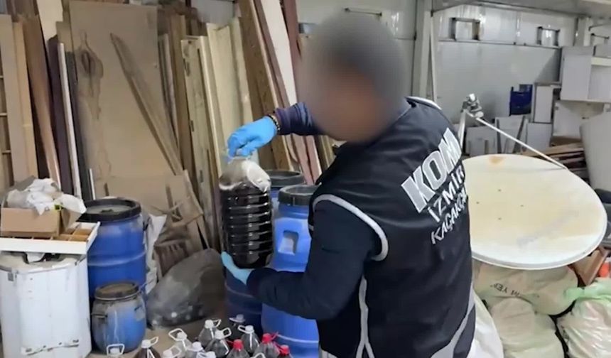 YILBAŞI ÖNCESİ TONLARCA ETİL ALKOL VE KAÇAK ÜRÜN YAKALANDI