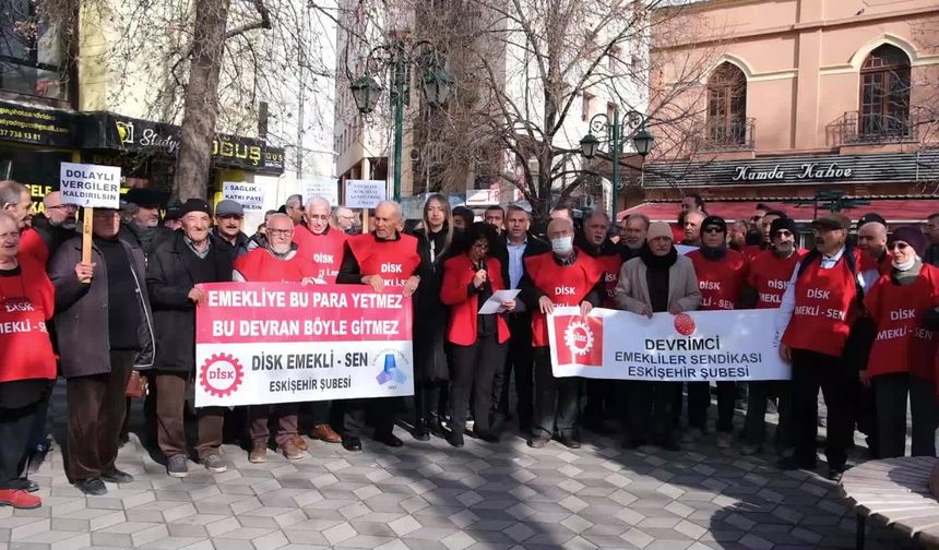 EMEKLİLERDEN TEPKİ: "18 BİN 900 LİRA  ÖLÜM HARÇLIĞIDIR"