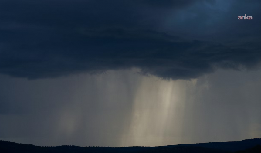 METEOROLOJİDEN KUVVETLİ GÖK GÜRÜLTÜLÜ SAĞANAK UYARISI