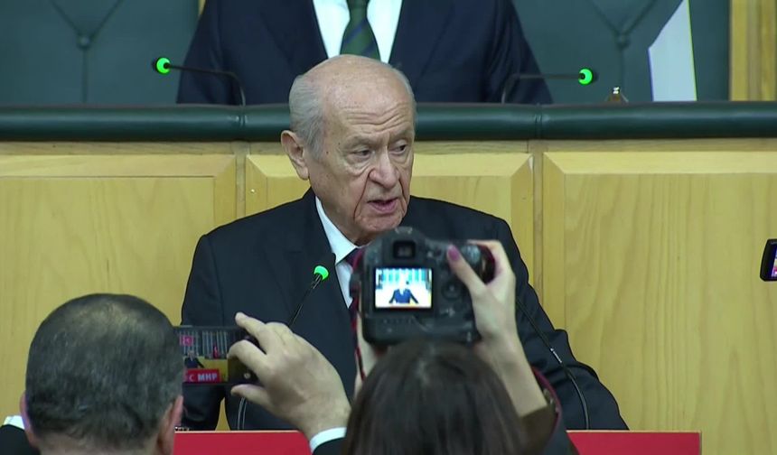 BAHÇELİ: 'ÖCALAN UMUDA, AHMETLER MAKAMA, DEMİRTAŞ YUVAYA...'