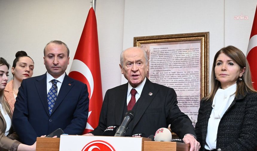 BAHÇELİ İZZET ULVİ YÖNTER'İN İSTİFASINI NASIL YORUMLADI?