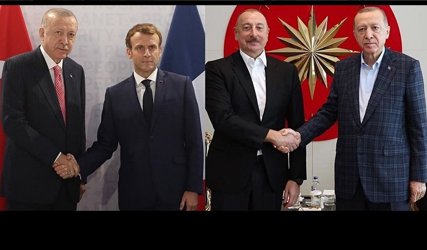 ERDOĞAN, ALİYEV ve MACRON ile TELEFONDA GÖRÜŞTÜ