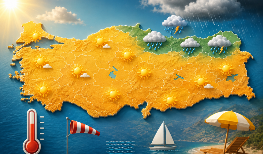 SICAKLIKLAR ZİRVEYE YAKLAŞIYOR: 40 DERECEYİ GÖRECEĞİZ!