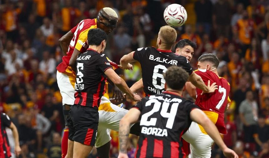 GALATASARAY, ÇORUMSPOR KARŞISINDA TARAFTARINI ÜZDÜ: 2-2