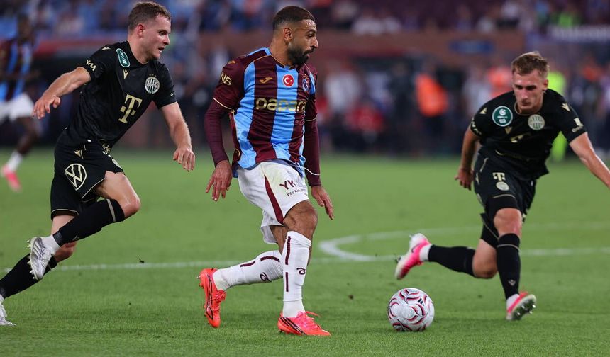 TRABZONSPOR, FERENCVAROS'A 1-0 MAĞLUP OLDU