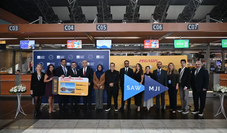 SABİHA GÖKÇEN'İN KUZEY AFRİKA AĞI TRABLUS İLE GENİŞLİYOR