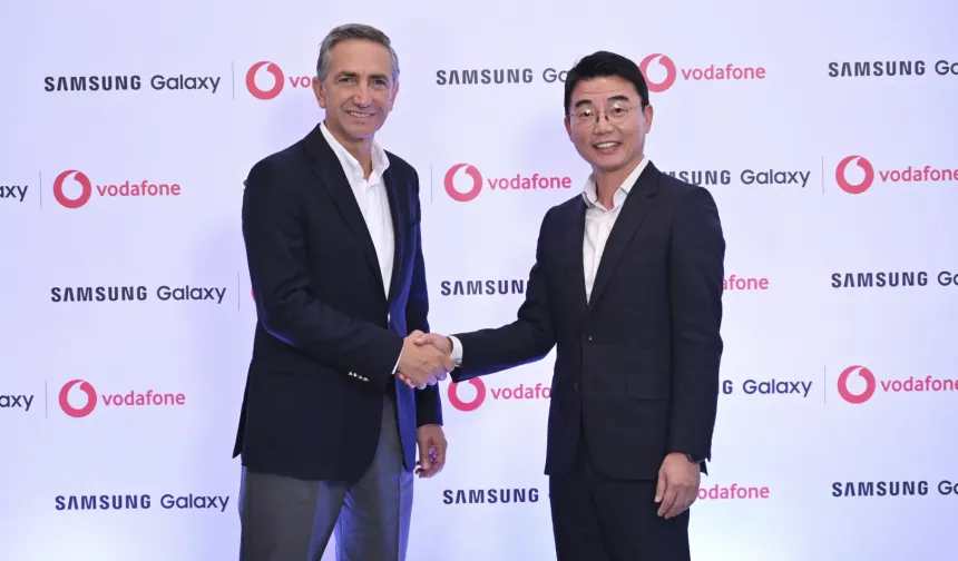 VODAFONE VE SAMSUNG'TAN STRATEJİK 5G İŞBİRLİĞİ