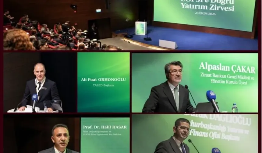 YEŞİL YATIRIMLAR İÇİN FİNANSMAN VE POLİTİKA GÜNDEMİ