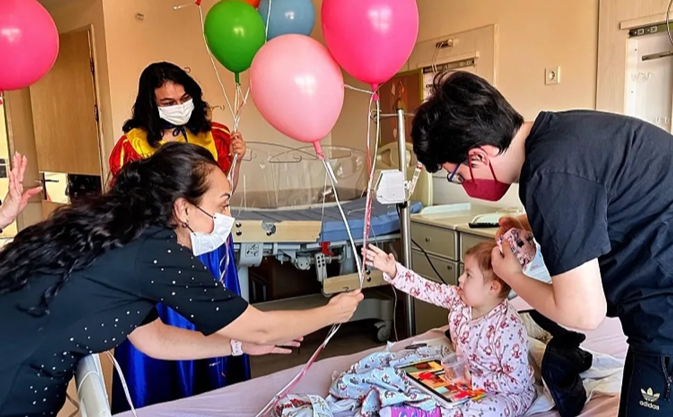LÖSEMİLİ ÇOCUKLAR BAYRAM COŞKUSU YAŞADI