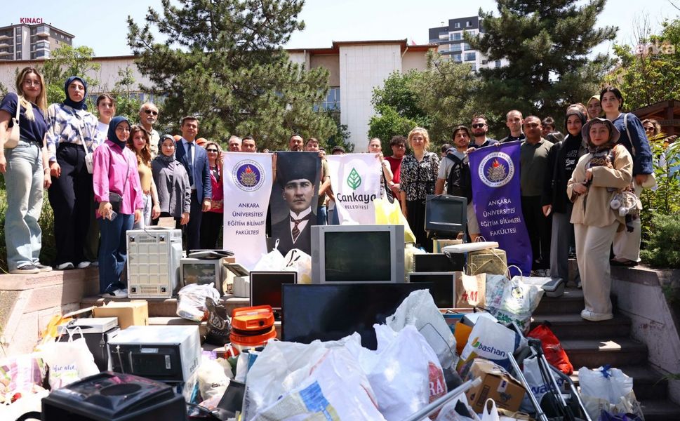 ÇANKAYA BELEDİYESİ 30 BİN TON ATIĞI GERİ DÖNÜŞÜME KAZANDIRDI