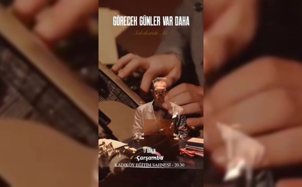 SABAHATTİN ALİ'NİN HAYATI SAHNEYE UYARLANDI