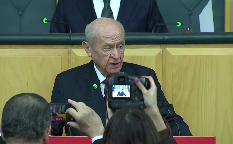 BAHÇELİ: 'ÖCALAN UMUDA, AHMETLER MAKAMA, DEMİRTAŞ YUVAYA...'