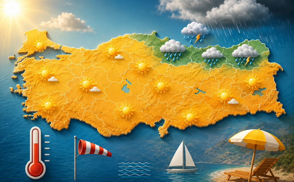 SICAKLIKLAR ZİRVEYE YAKLAŞIYOR: 40 DERECEYİ GÖRECEĞİZ!