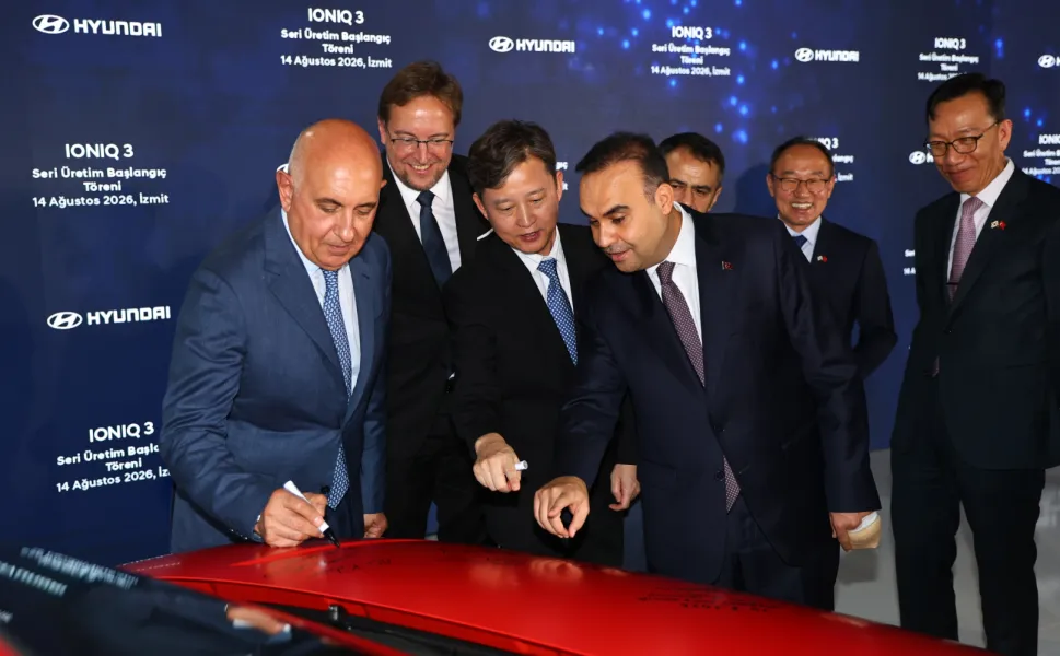 HYUNDAI, TÜRKİYE'DE IONIQ 3'ÜN SERİ ÜRETİMİNE BAŞLADI