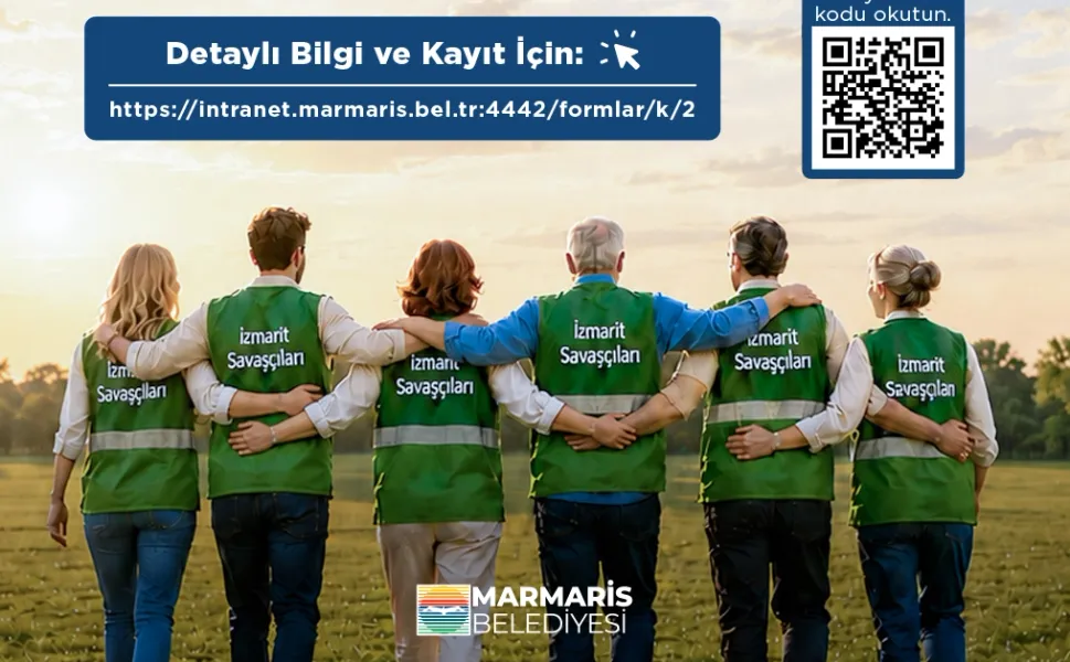 MARMARİS BELEDİYESİ'NDEN 'İZMARİT SAVAŞÇILARI' PROJESİ