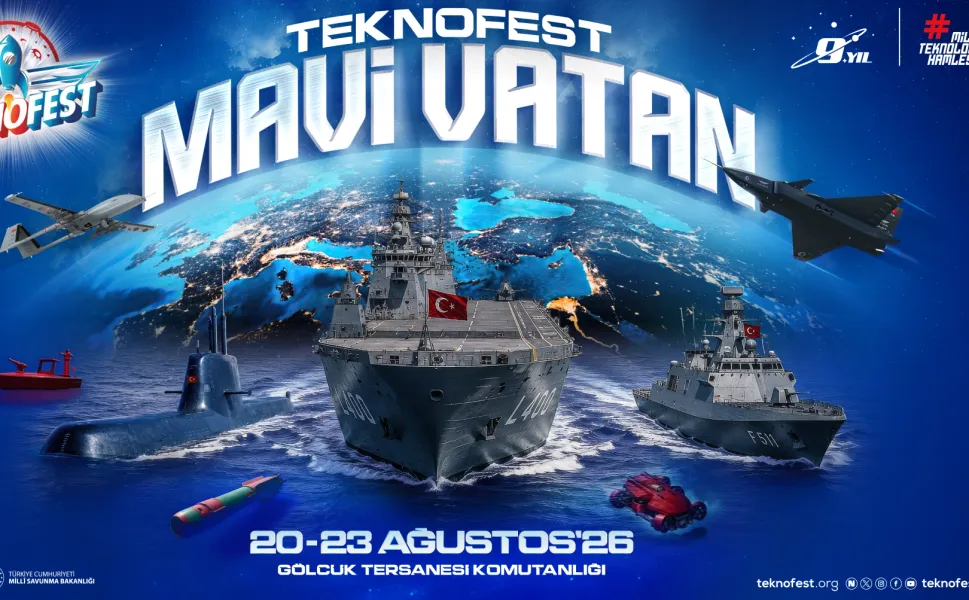 "TEKNOFEST MAVİ VATAN" 20-23 AĞUSTOS GÖLCÜK'TE!