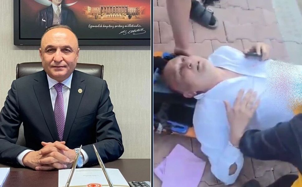 YENİ PARTİ MİLLETVEKİLİNE CHP İLÇE BAŞKANINDAN BIÇAKLI SALDIRI