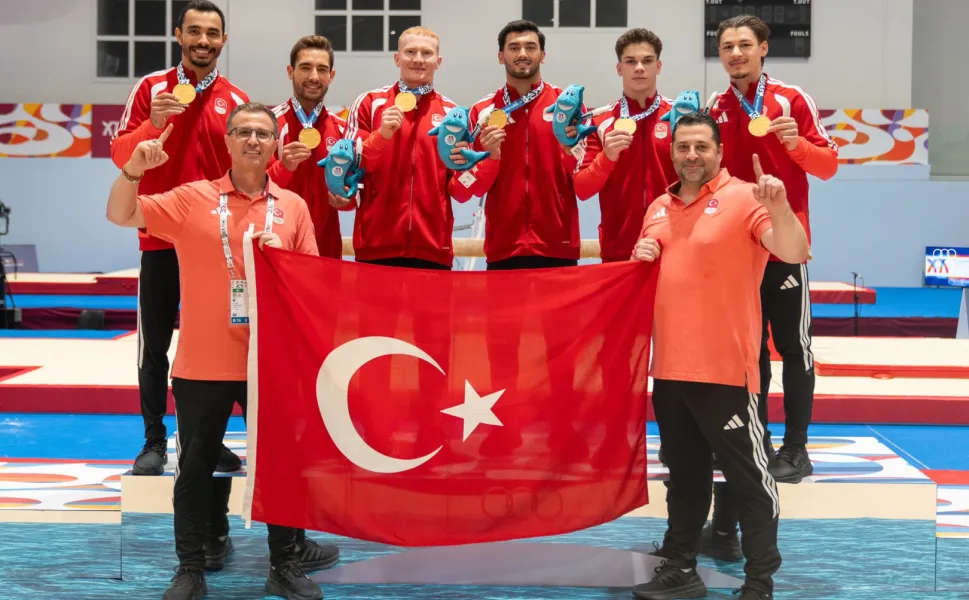 AKDENİZ OYUNLARINDA BİR ALTIN DA JİMNASTİKTEN