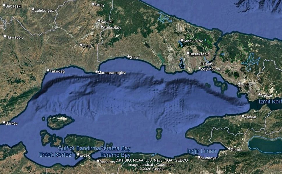 SİLİVRİ AÇIKLARINDA ÇARPIŞAN İKİ GEMİDEN BİRİ BATTI