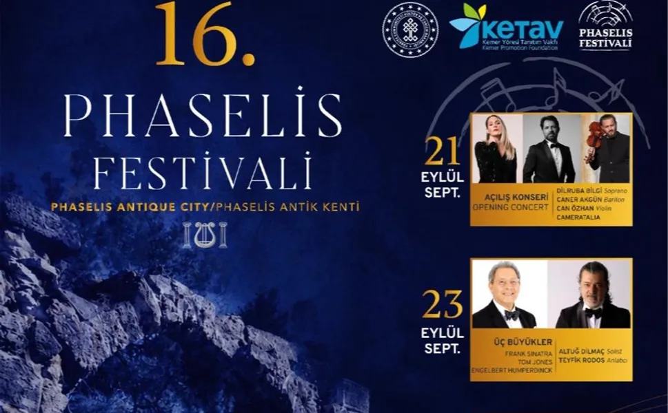 PHASELİS'İN TARİHİ ATMOSFERİNDE FESTİVAL COŞKUSU
