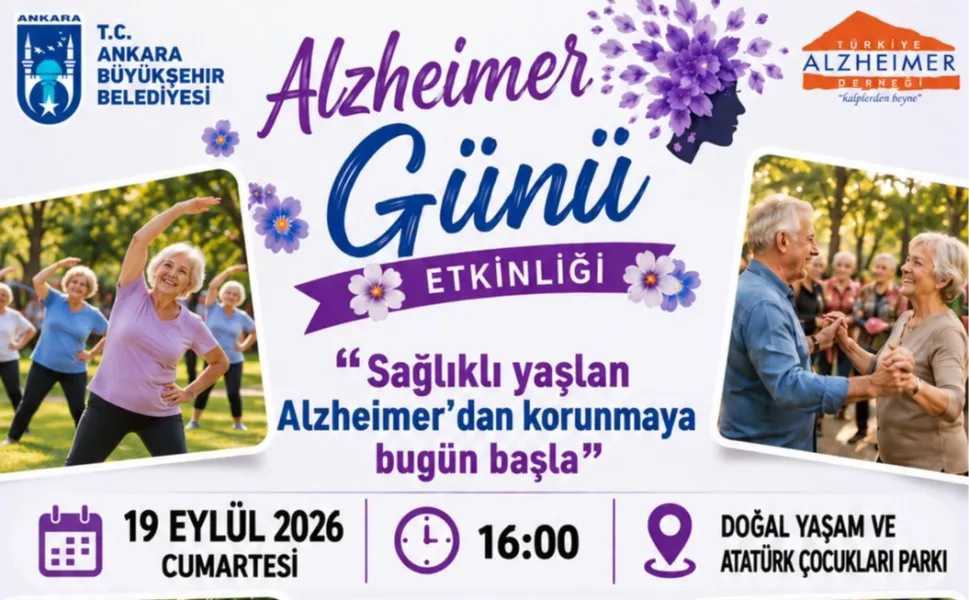 'SAĞLIKLI YAŞLAN, ALZHEİMER'DAN KORUNMAYA BUGÜN BAŞLA'