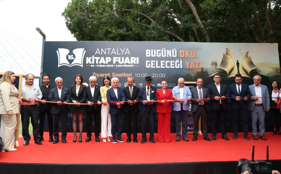 "16. ANTALYA KİTAP FUARI" KAPILARINI AÇTI
